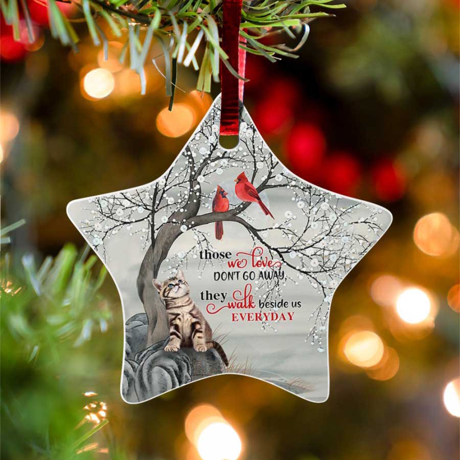 Cat-Dont-Go-Away-Waiting-For-You-Cats-Lover-Ceramic-Ornament Cat Don't Go Away Waiting For You Cats Lover Ceramic Ornament