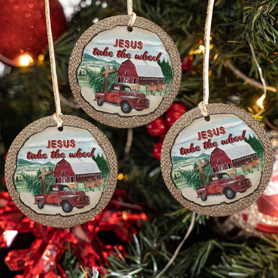 Christmas-At-Farm-Jesus-Take-The-Wheel-Ceramic-Ornament-1