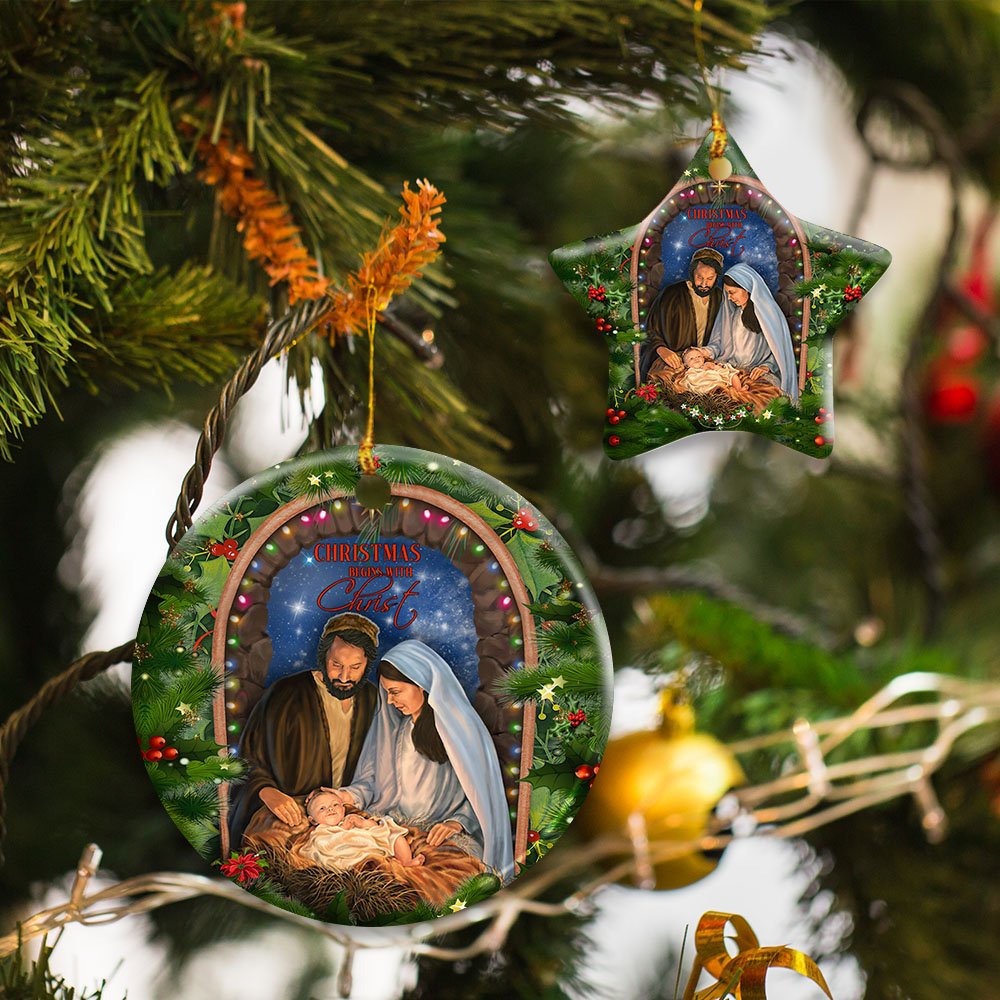 Christmas-Begins-With-Christ-Ceramic-Ornament Christmas Begins With Christ Ceramic Ornament