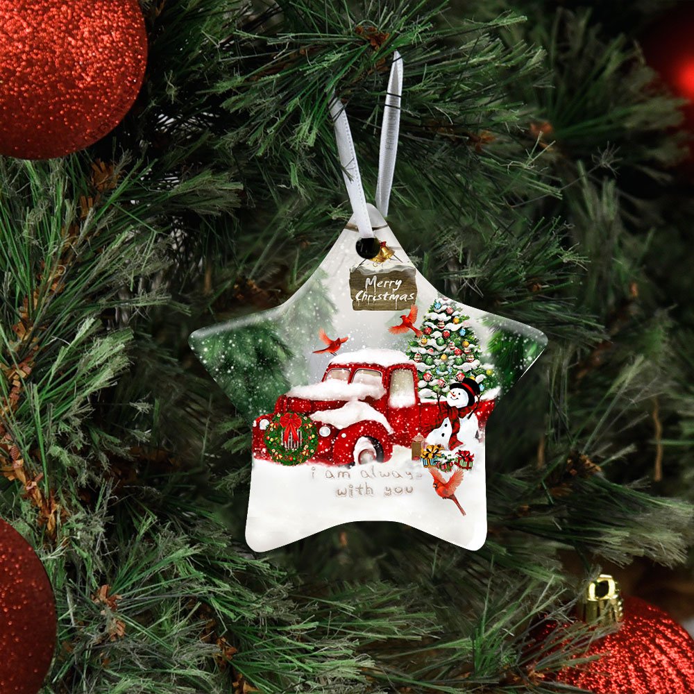 I-Am-Always-With-You-Cardinal-Ceramic-Ornament-1 Cardinal Ceramic Ornament
