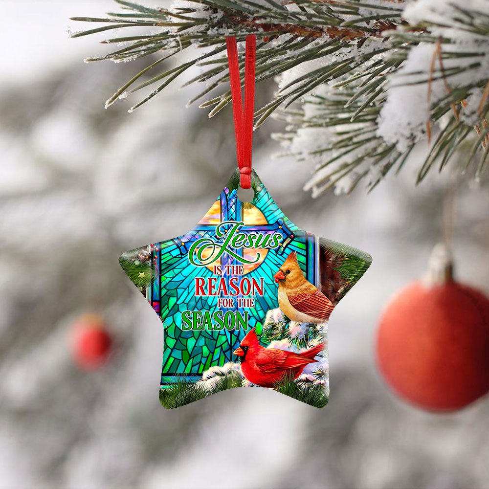 Jesus-Is-The-Reason-For-The-Season-Ceramic-Ornament-1