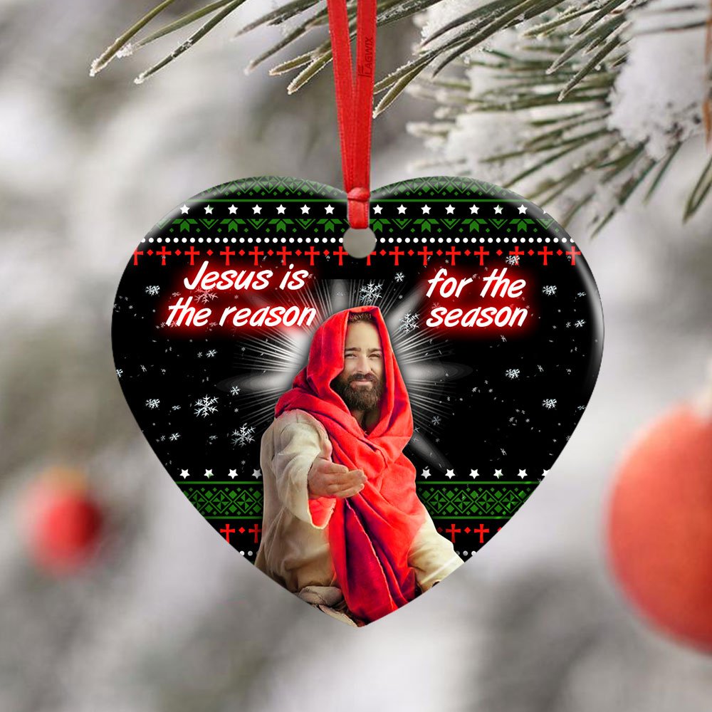 Jesus-Is-The-Reason-For-The-Season-Ceramic-Ornament-2
