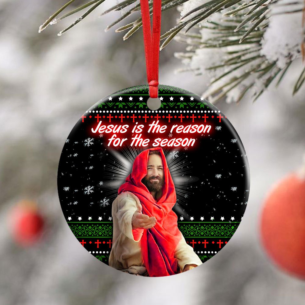 Jesus-Is-The-Reason-For-The-Season-Ceramic-Ornament-4