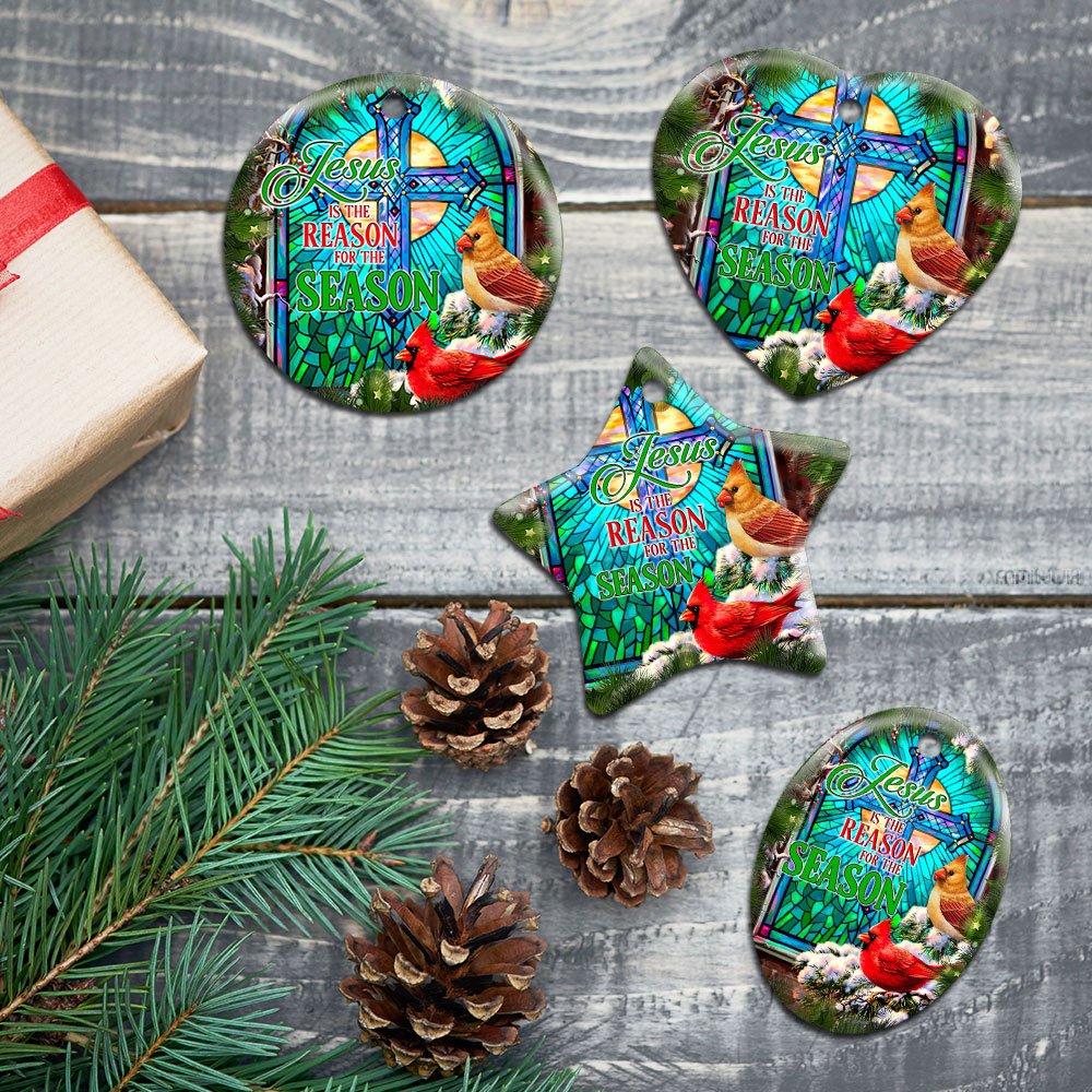 Jesus-Is-The-Reason-For-The-Season-Ceramic-Ornament-5