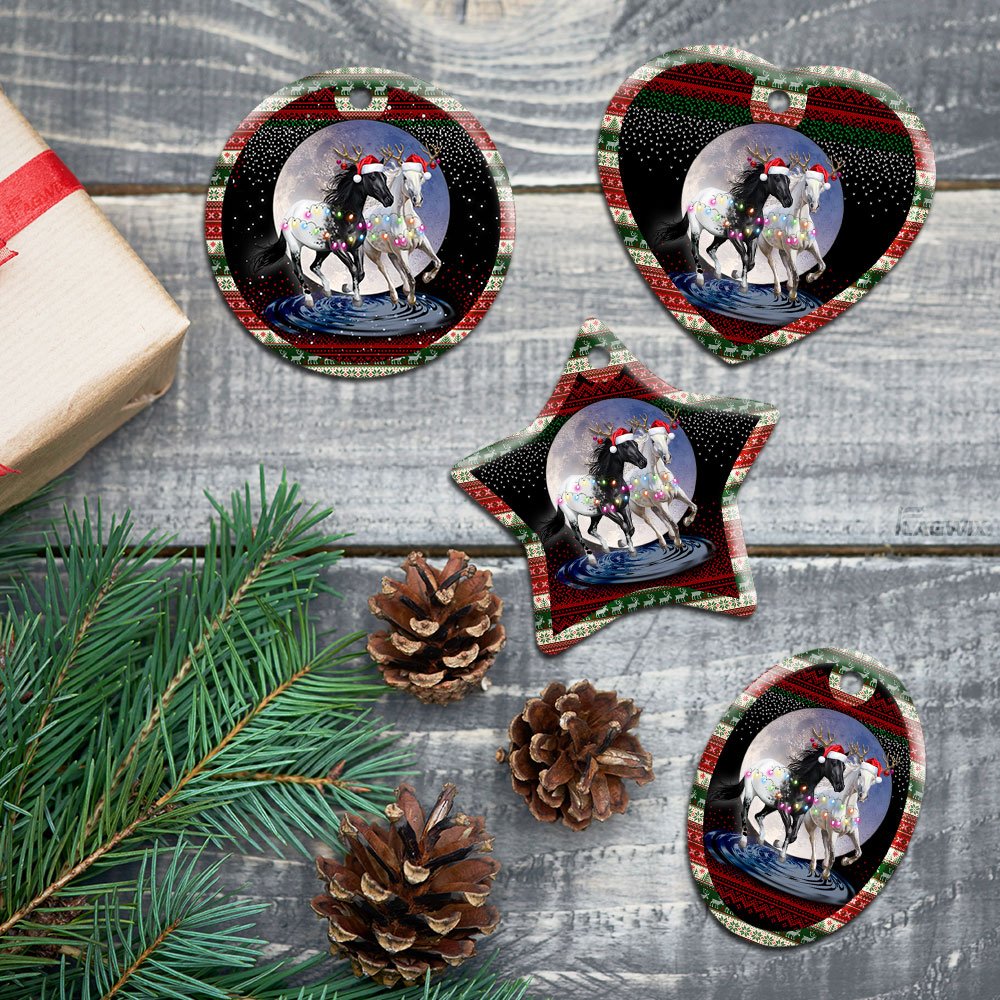Running-Horses-Christmas-Ceramic-Ornament-5