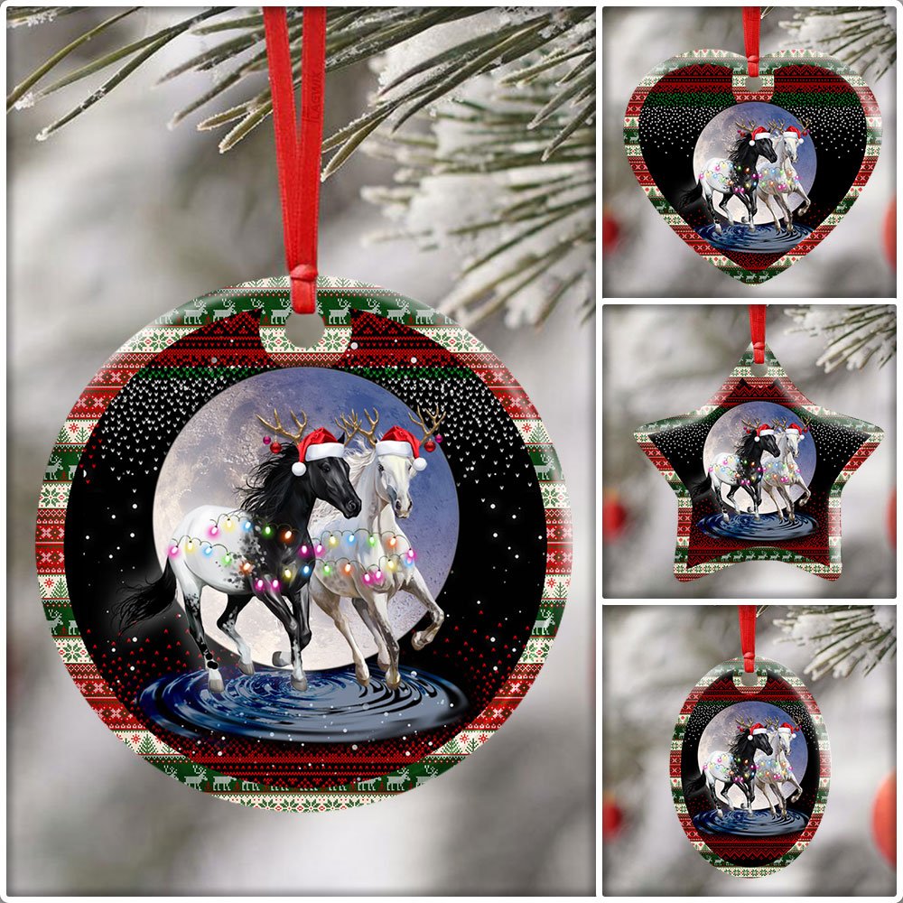 Running-Horses-Christmas-Ceramic-Ornament-6