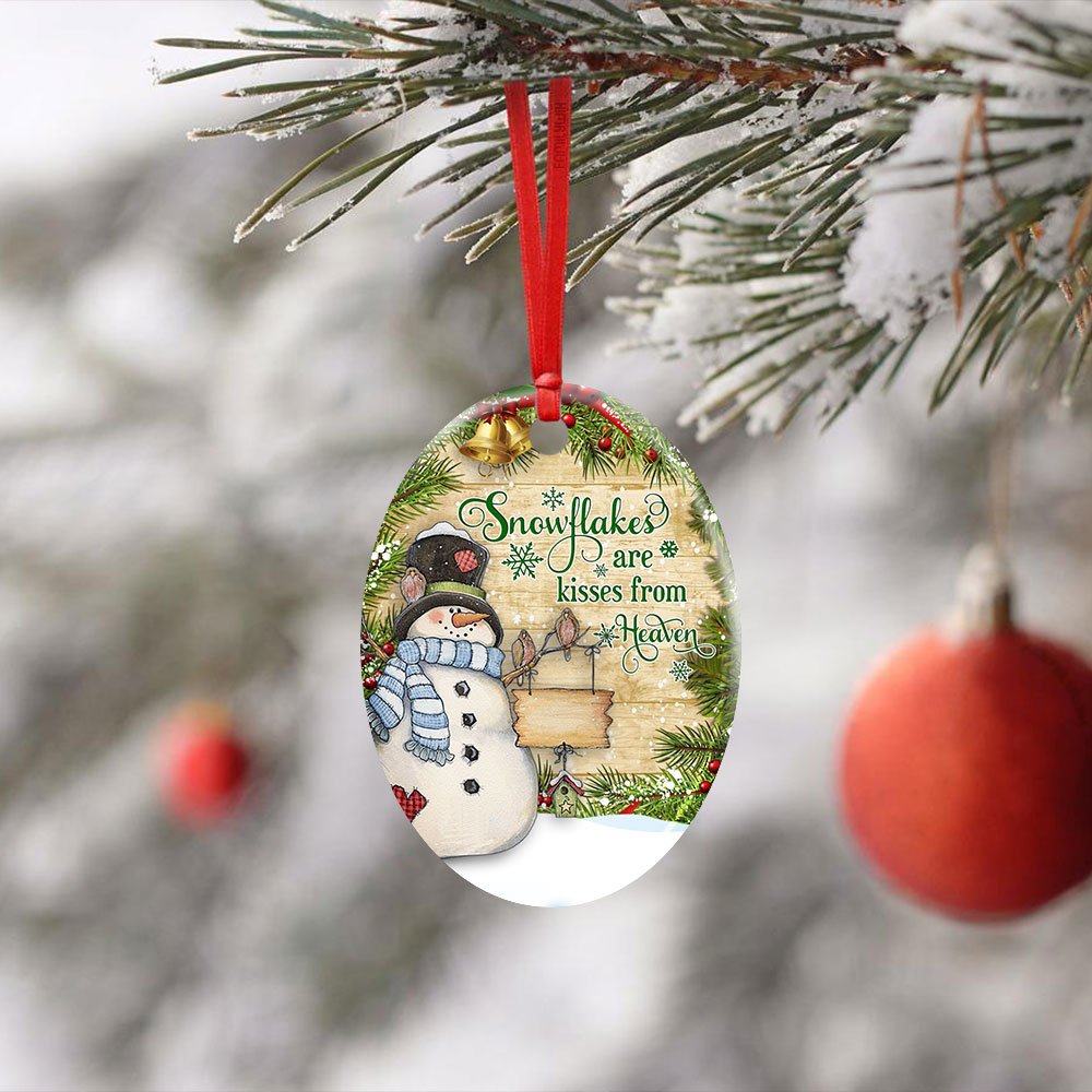 Snowflakes-Are-Kisses-from-Heaven-Snowman-Ceramic-Ornament-3