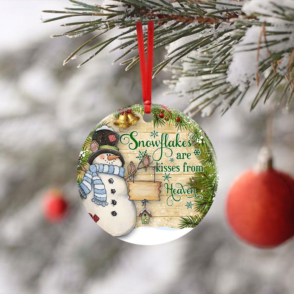 Snowflakes-Are-Kisses-from-Heaven-Snowman-Ceramic-Ornament-4