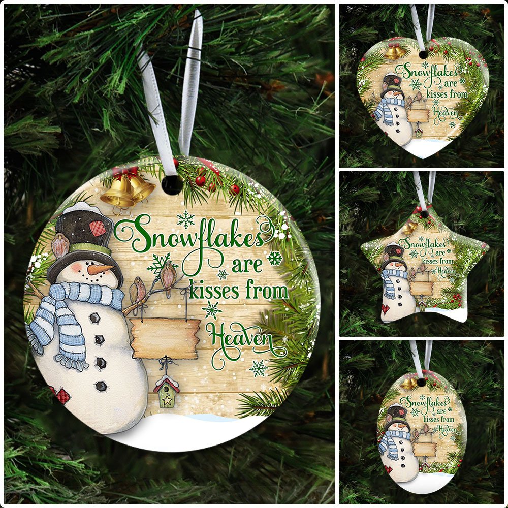 Snowflakes-Are-Kisses-from-Heaven-Snowman-Ceramic-Ornament-6