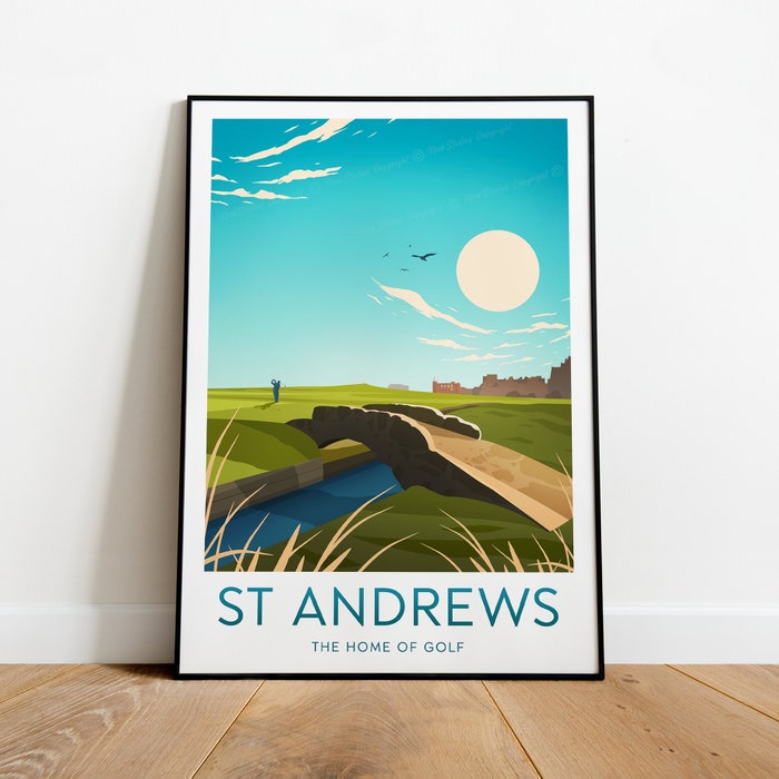 St-Andrews-Golf-Club-Print-Scotland St Andrews Golf Club Print - Scotland