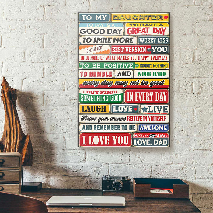 To-My-Daughter-Dad-Love-Canvas-Poster-Prints-Wall-Art-Decor-1
