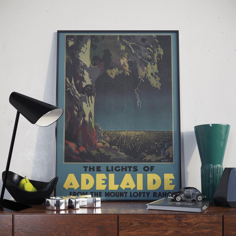 Adelaide-Wall-Art-Print-Vintage-Poster-Art-Australia-Travel-Print-Canvas-Print-Wall-Art-1