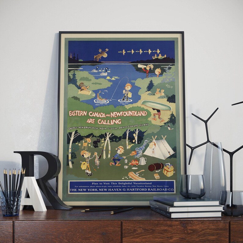 Eastern-Canada-and-Newfoundland-Framed-Prints-Hanger-Framed-Print-s-Wall-Prints-Wall-Art-Decor-Print-Art-1