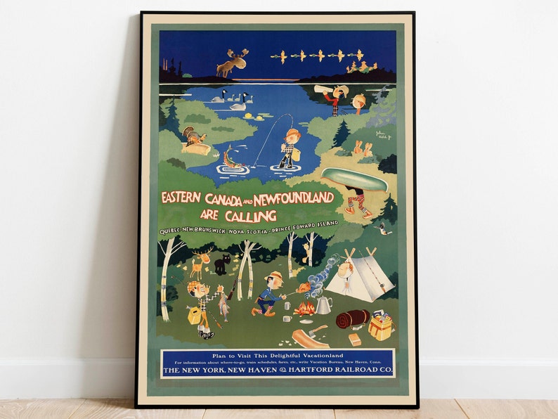 Eastern-Canada-and-Newfoundland-Framed-Prints-Hanger-Framed-Print-s-Wall-Prints-Wall-Art-Decor-Print-Art Eastern Canada and Newfoundland Framed Prints Hanger Framed Print s Wall Prints Wall Art Decor Print Art