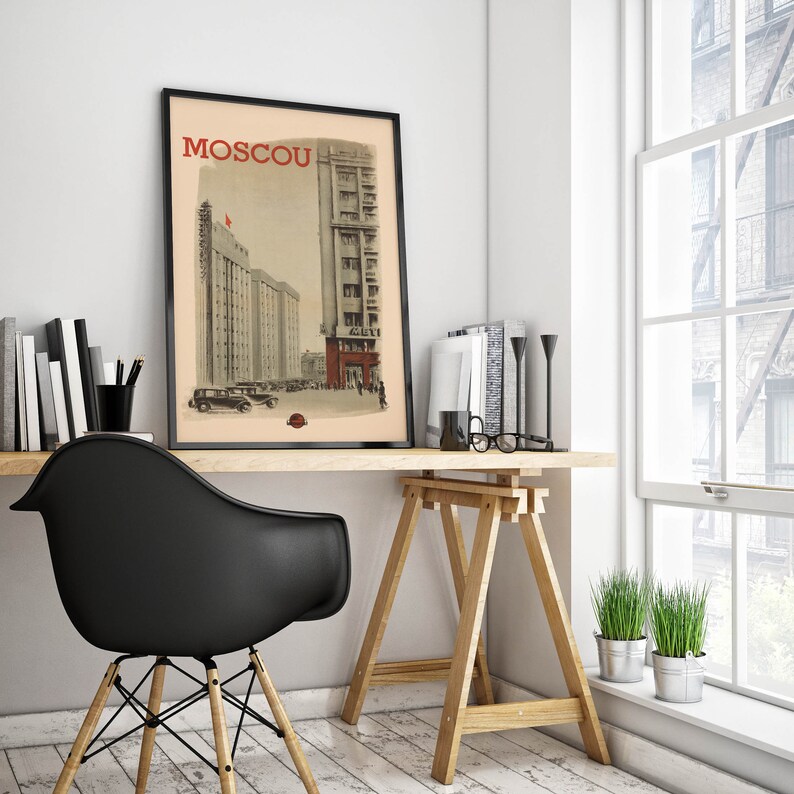 Moscow-Travel-Poster-Wall-Art-Prints-Wall-Art-Canvas-Hanger-Framed-Print-s-Poster-Vintage-Wall-Art-Decor-1