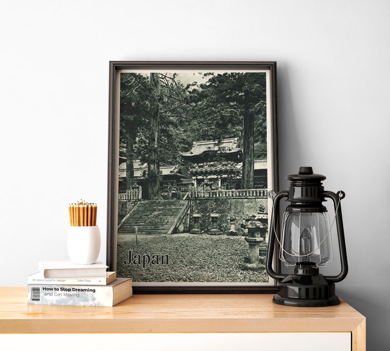 Toshogu-Shrine-Nikko-Wall-Art-Print-Vintage-Poster-Art-Japan-Travel-Print-Canvas-Print-Wall-Art-1 Nikko Wall Art Print Vintage Poster Art Japan Travel Print Canvas Print Wall Art
