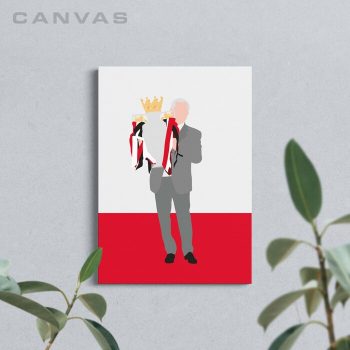 Alex Ferguson Manchester United Football Canvas Poster Print Wall Art Decor