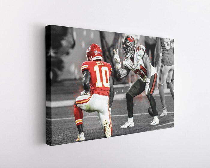 Antoine-Winfield-Jr.-and-Tyreek-Hill-Tampa-Bay-Buccaneers-Poster-Football-Print-NFL-Art-NFL-Print-Sports-Wall-Art-Tampa-Gift-3