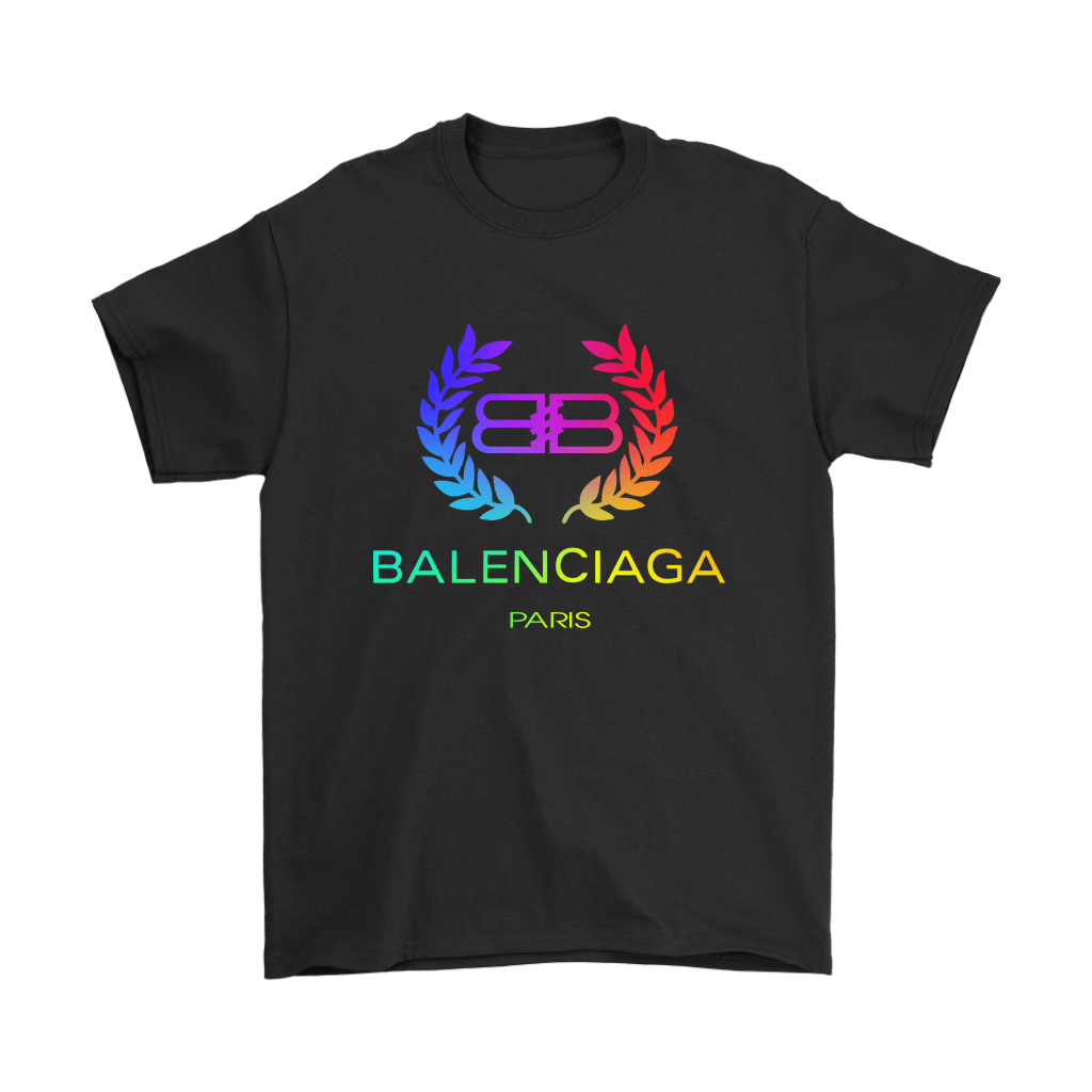 Balenciaga-Logo-Premium-Unisex-T-Shirt-Kid-Tshirt-LTS147 Balenciaga Logo Premium Unisex T-Shirt Kid Tshirt LTS147