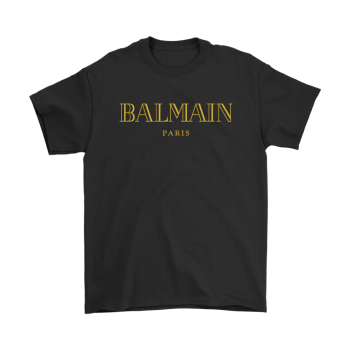 Balmain Gold Logo Unisex T-Shirt Kid Tshirt LTS294