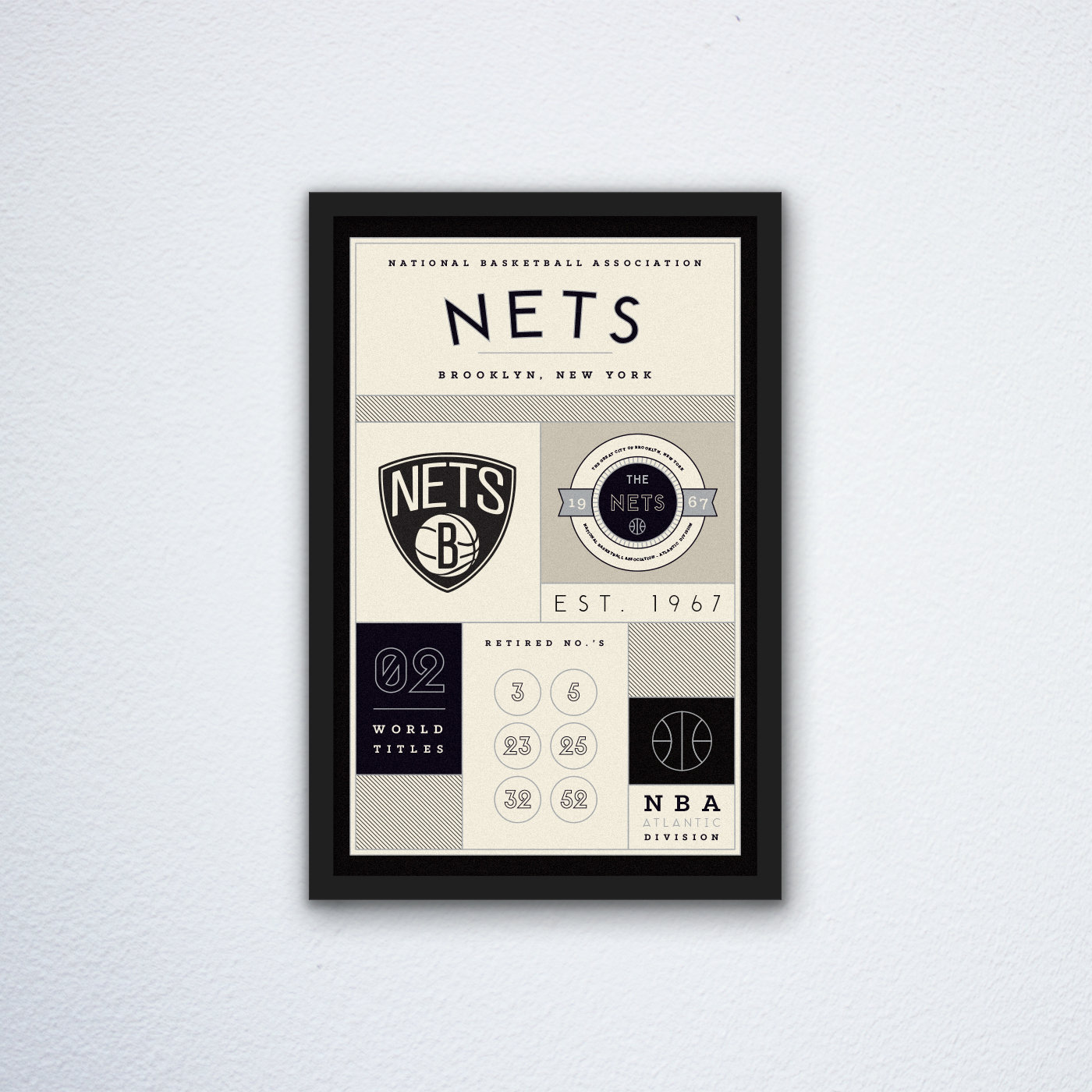 Brooklyn-Nets-Stats-Canvas-Poster-Print-Wall-Art-Decor Brooklyn Nets Stats Canvas Poster Print - Wall Art Decor
