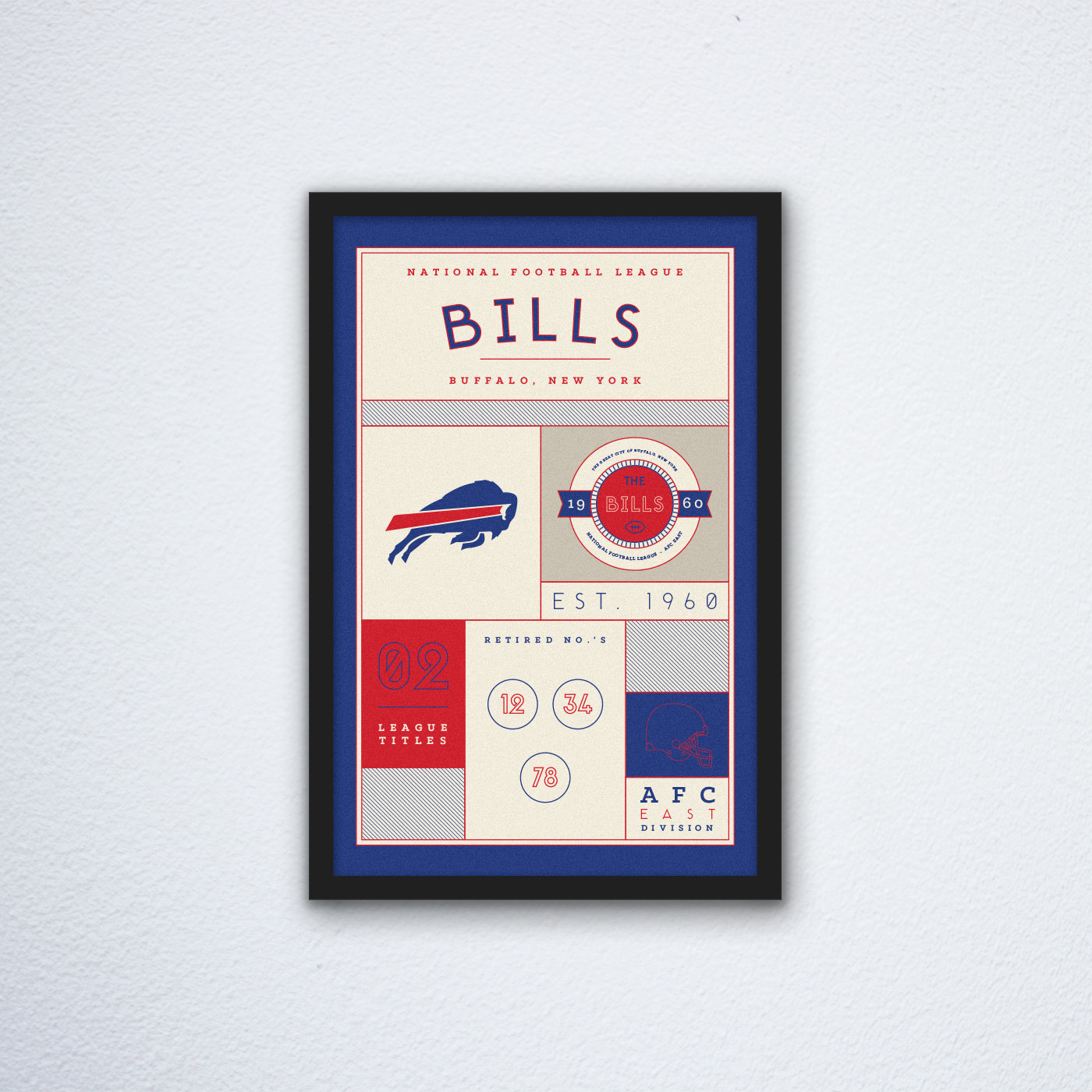 Buffalo-Bills-Stats-Canvas-Poster-Print-Wall-Art-Decor Buffalo Bills Stats Canvas Poster Print - Wall Art Decor