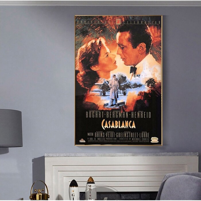 Casablanca-Poster-1942-Movie-Film-Poster-Print-Canvas-Wall-Art-Decor-2