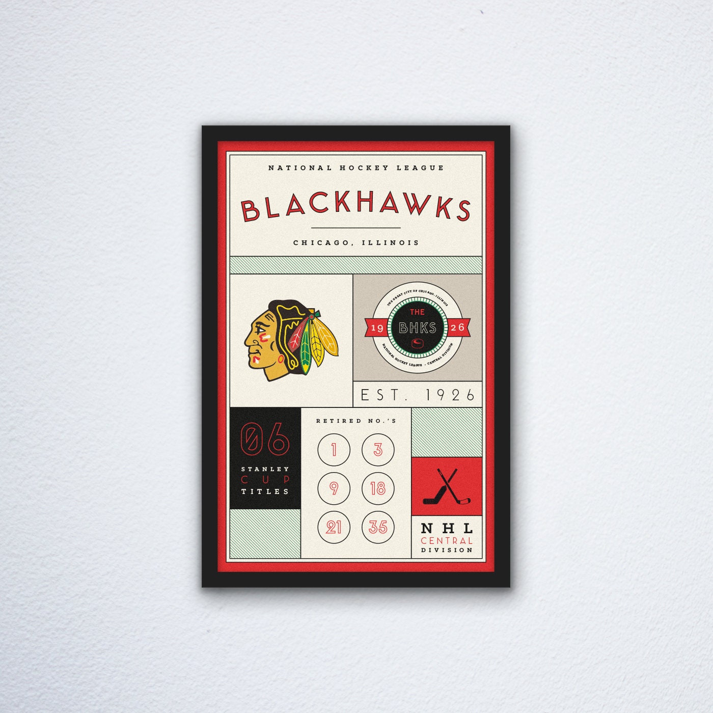 Chicago-Blackhawks-Stats-Canvas-Poster-Print-Wall-Art-Decor Chicago Blackhawks Stats Canvas Poster Print - Wall Art Decor