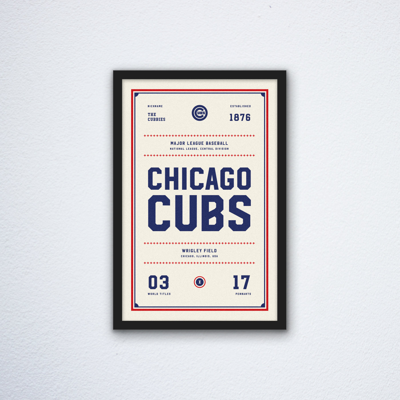 Chicago-Cubs-Ticket-Canvas-Poster-Print-Wall-Art-Decor Chicago Cubs Ticket Canvas Poster Print - Wall Art Decor