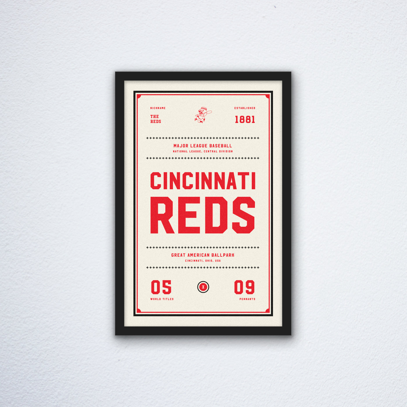 Cincinnati-Reds-Ticket-Canvas-Poster-Print-Wall-Art-Decor Cincinnati Reds Ticket Canvas Poster Print - Wall Art Decor