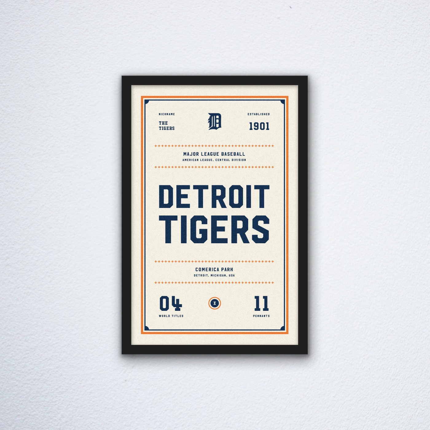 Detroit-Tigers-Ticket-Canvas-Poster-Print-Wall-Art-Decor Detroit Tigers Ticket Canvas Poster Print - Wall Art Decor