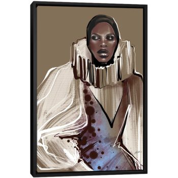 Dior Couture - Black Framed Canvas