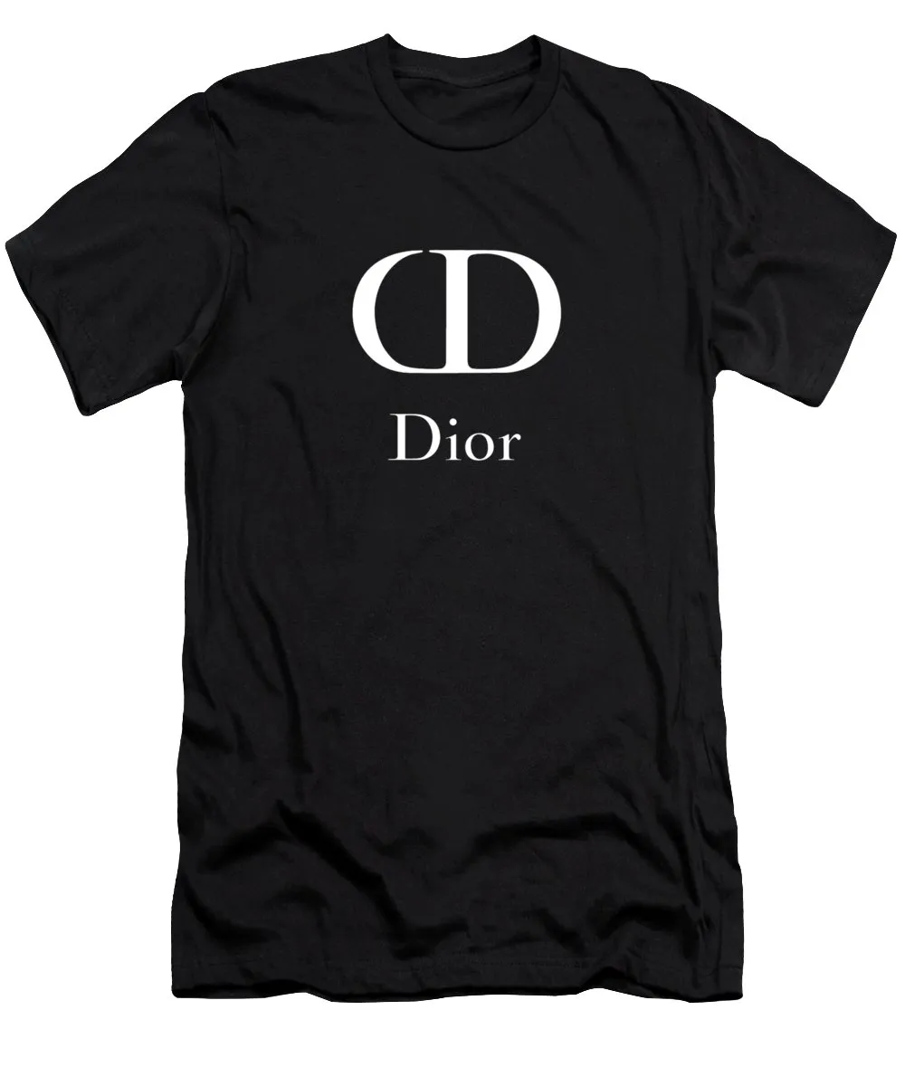 Dior-White-Logo-Black-Luxury-Brand-Unisex-T-Shirt-Kid-T-Shirt-LTS005 Dior White Logo Black Luxury Brand Unisex T-Shirt Kid T-Shirt LTS005