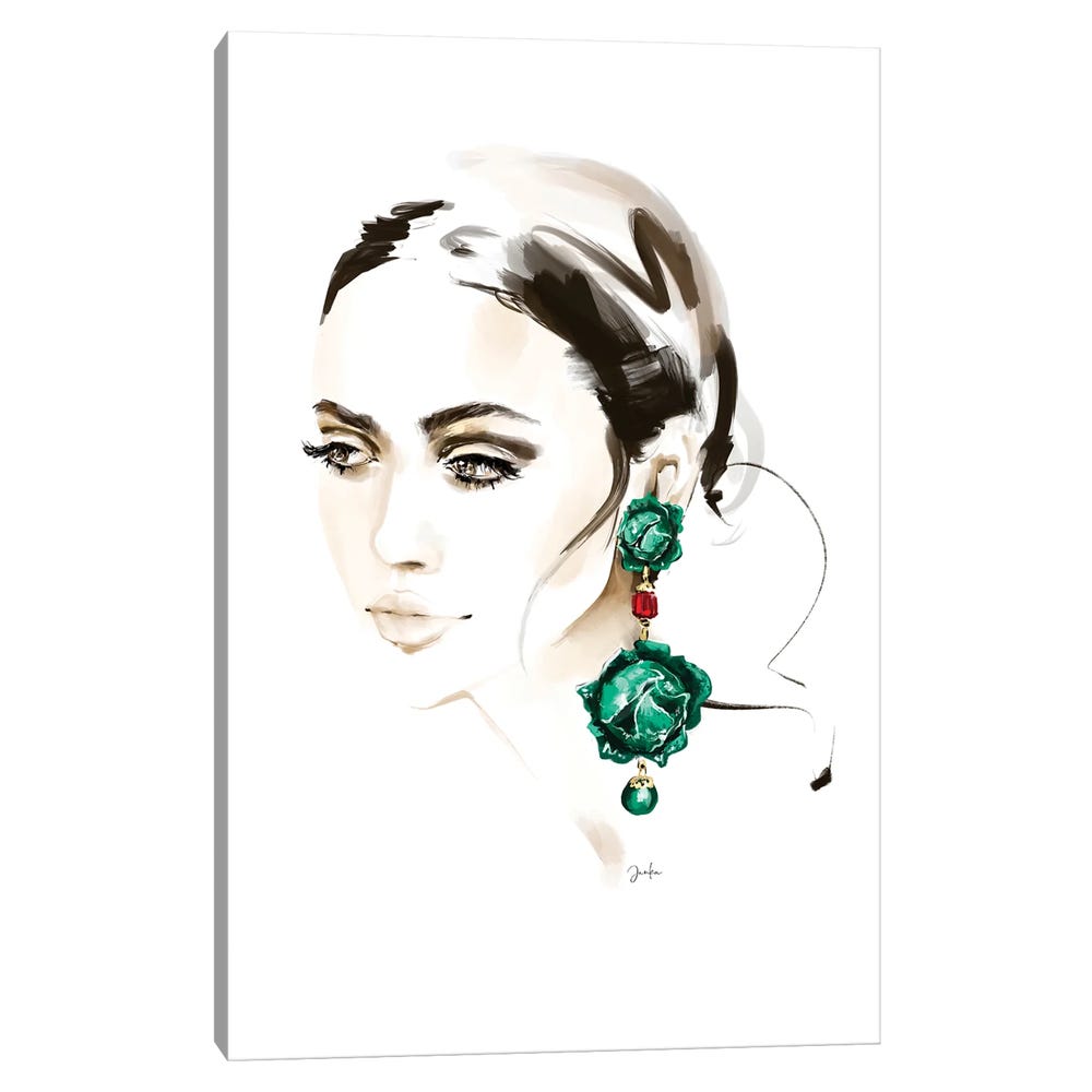Dolce-Gabbana-Accessories-II-Black-Framed-Canvas-Stretched-Wrapped-Canvas-Print-Wall-Art-Decor-1 Stretched Wrapped Canvas Print