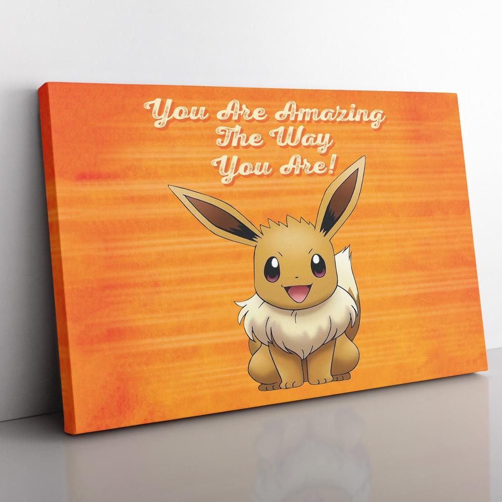 Eevee-Amazing-Pokemon-Canvas-Poster-Print-Wall-Art-Decor Eevee Amazing Pokemon Canvas Poster Print Wall Art Decor