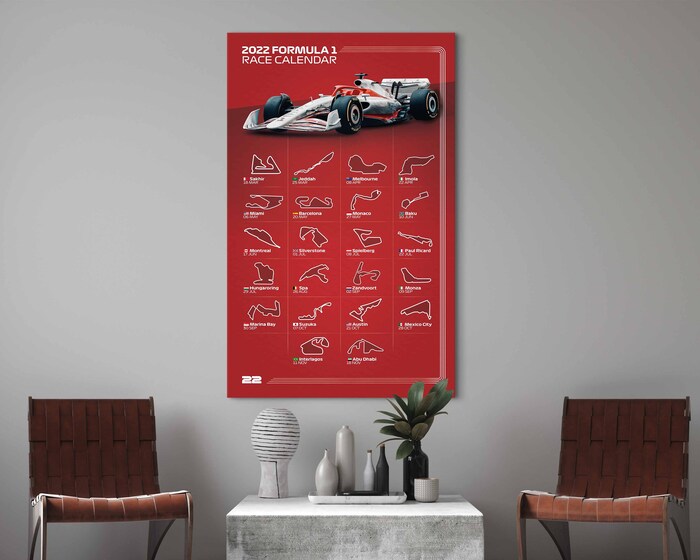 Formula-1-Race-Circuit-Canvas-F1-Canvas-Art-F1-2022-Poster-Formula-One-2022-Wall-Art-Formula-1-Tracks-Art-F1-Decoration-Art-1