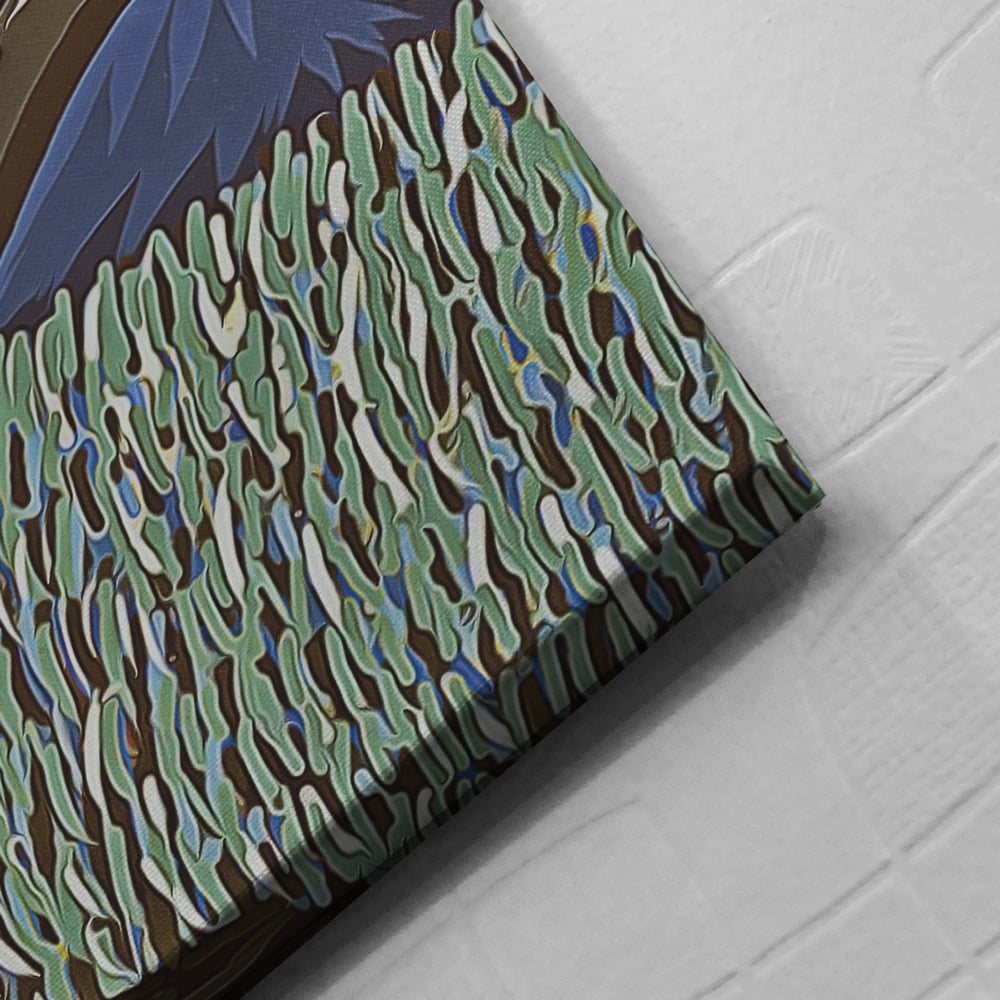 Goku-vs-Death-Star-Starry-Night-Canvas-Poster-Print-Wall-Art-Decor-3