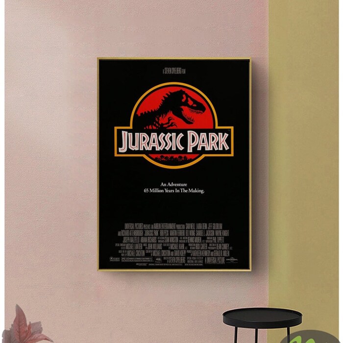 Jurassic-Park-Movie-Film-Poster-Print-Canvas-Wall-Art-Decor-1