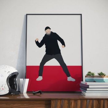 Jurgen Klopp Liverpool Football Canvas Poster Print Wall Art Decor