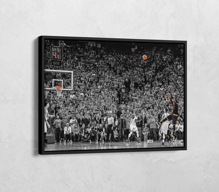 Kyrie-Irving-Drains-the-Clutch-Three-in-Game-7-of-the-2016-NBA-Finals-Kyrie-Irving-Poster-NBA-Basketball-Player-Canvas-Print-NBA-Wall-Art Kyrie Irving Drains the Clutch Three in Game 7 of the 2016 NBA Finals Kyrie Irving Poster NBA Basketball Player Canvas Print NBA Wall Art