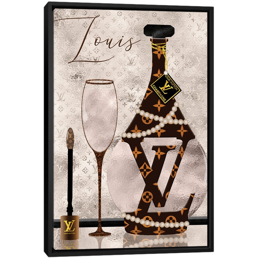 Late-Nights-With-Louis-II-Black-Framed-Canvas-Stretched-Wrapped-Canvas-Print-Wall-Art-Decor Late Nights With Louis II - Black Framed Canvas