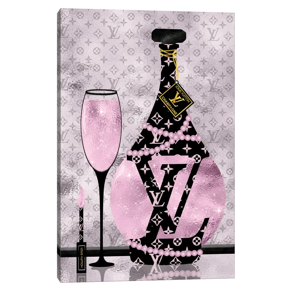 Late-Nights-With-Louis-III-Black-Framed-Canvas-Stretched-Wrapped-Canvas-Print-Wall-Art-Decor-1 Stretched Wrapped Canvas Print