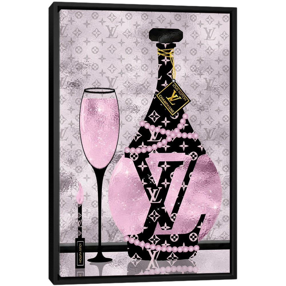 Late-Nights-With-Louis-III-Black-Framed-Canvas-Stretched-Wrapped-Canvas-Print-Wall-Art-Decor Late Nights With Louis III - Black Framed Canvas