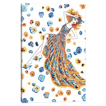 Versace - Black Framed Canvas