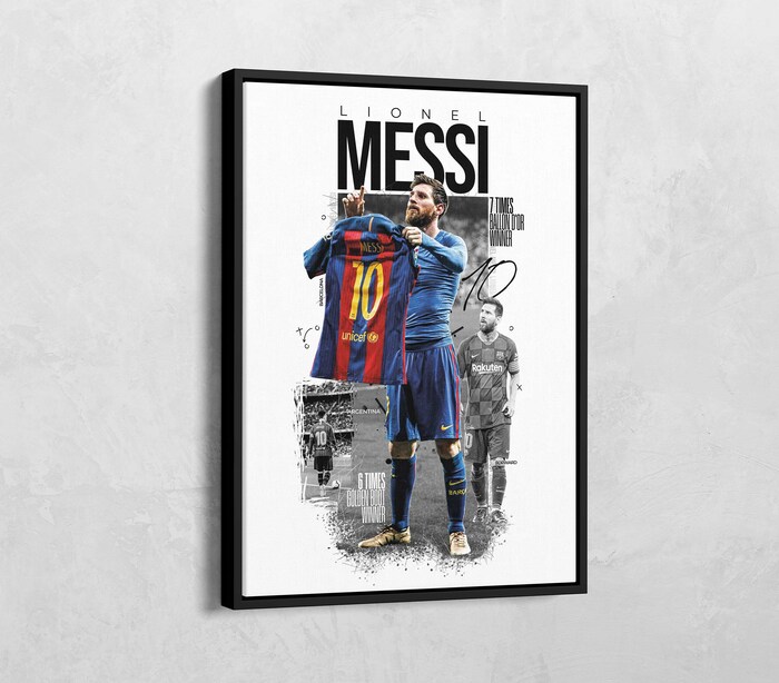 Lionel-Messi-Art-Canvas-Leo-Messi-Poster-Soccer-Player-Poster-Barcelona-Gift-Football-Wall-Art-Sport-Messi-500th-Goal Lionel Messi Art Canvas Leo Messi Poster Soccer Player Poster Barcelona Gift Football Wall Art Sport Messi 500th Goal