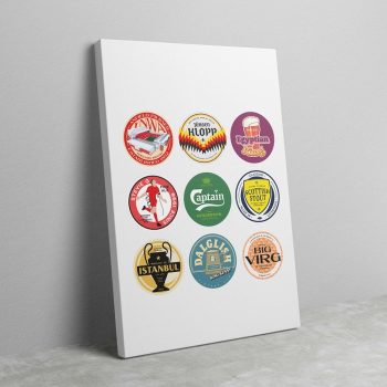 Liverpool Beer Mat 1st Edition Canvas Poster Print Wall Art Decor