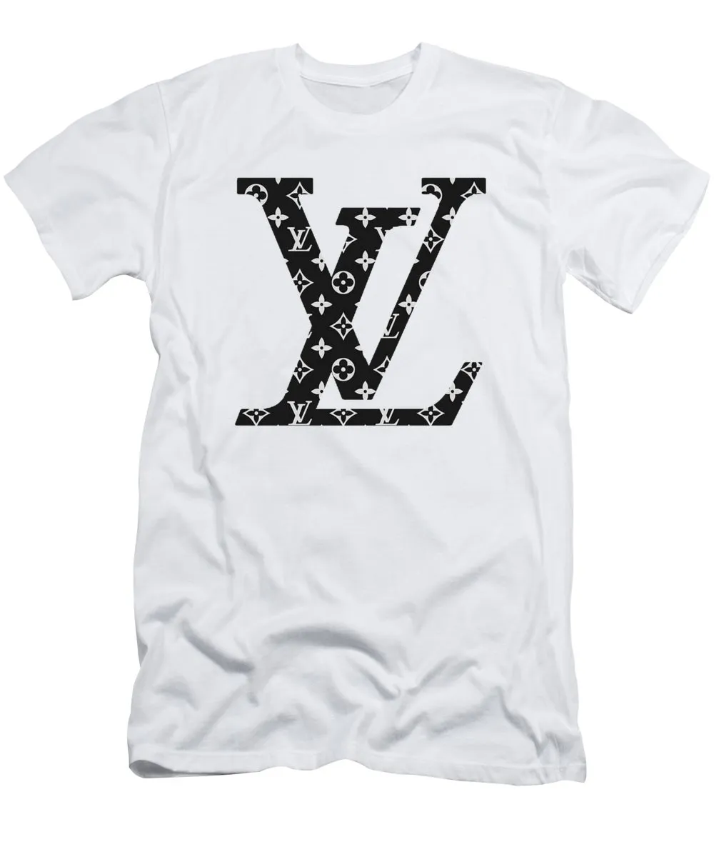 Louis-Vuitton-Black-Logo-White-Luxury-Brand-Unisex-T-Shirt-Kid-T-Shirt-LTS011 Louis Vuitton Black Logo White Luxury Brand Unisex T-Shirt Kid T-Shirt LTS011
