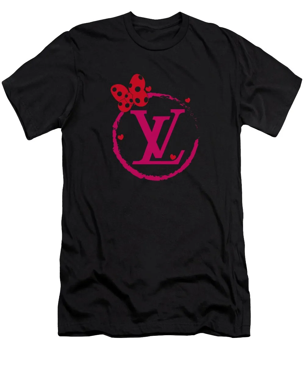 Louis-Vuitton-Pink-Logo-Black-Luxury-Brand-Unisex-T-Shirt-Kid-T-Shirt-LTS002 Louis Vuitton Pink Logo Black Luxury Brand Unisex T-Shirt Kid T-Shirt LTS002