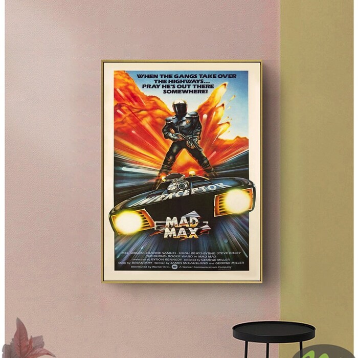 Mad-Max-1979-Vintage-Original-Movie-Poster-Film-Print-Canvas-Wall-Art-Decor-1