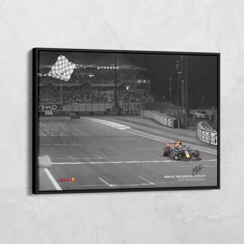 Max Verstappen F1 Formula Canvas Car Racing Print Formula 1 Red Bull Racing 2021 Formula One World Champion Canvas Hamilton F1 Canvas